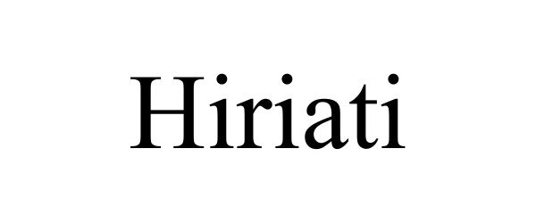  HIRIATI