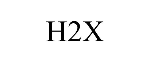 Trademark Logo H2X