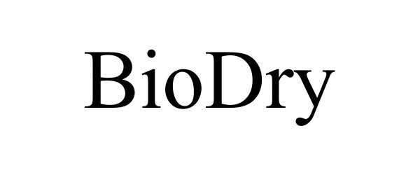 Trademark Logo BIODRY