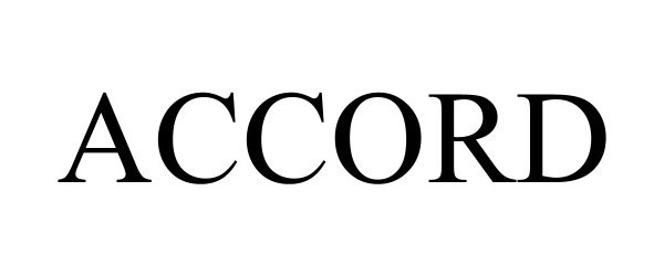 Trademark Logo ACCORD