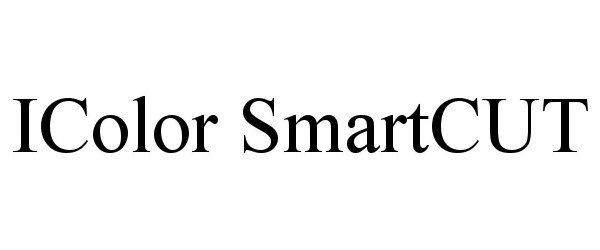 Trademark Logo ICOLOR SMARTCUT