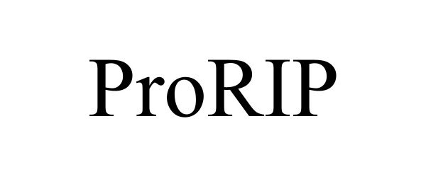 Trademark Logo PRORIP