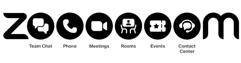  ZOOOOOOM TEAM CHAT PHONE MEETINGS ROOMS EVENTS CONTACT CENTER
