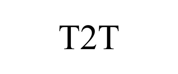 Trademark Logo T2T