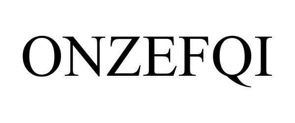 Trademark Logo ONZEFQI