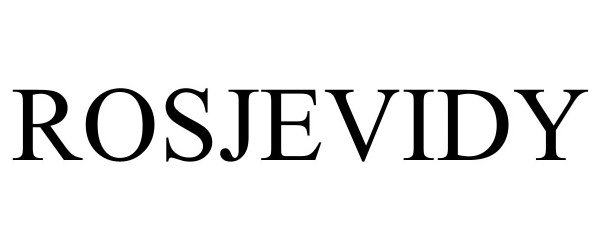 Trademark Logo ROSJEVIDY