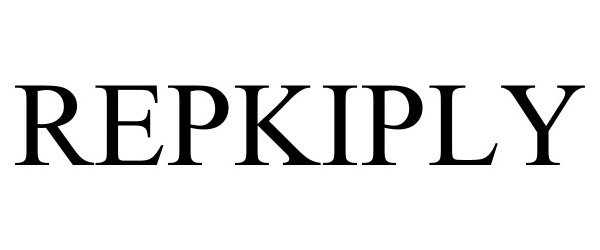 Trademark Logo REPKIPLY