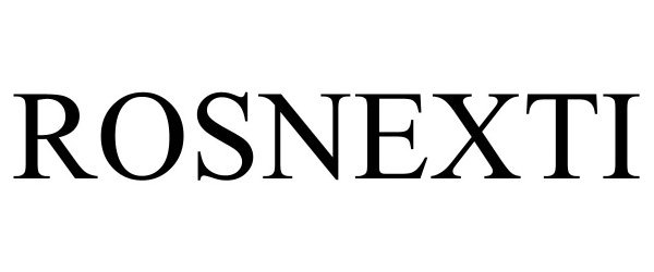 Trademark Logo ROSNEXTI