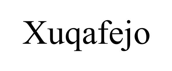 Trademark Logo XUQAFEJO