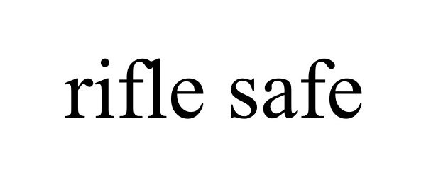 Trademark Logo RIFLE SAFE