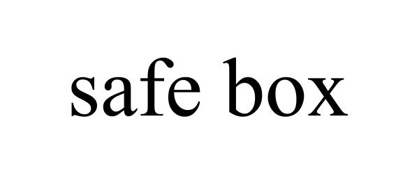  SAFE BOX