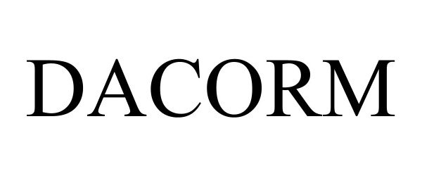 Trademark Logo DACORM