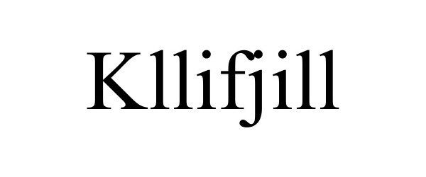 Trademark Logo KLLIFJILL