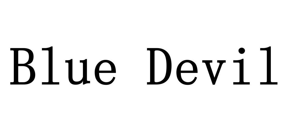 Trademark Logo BLUE DEVIL