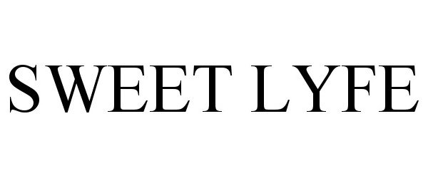 Trademark Logo SWEET LYFE