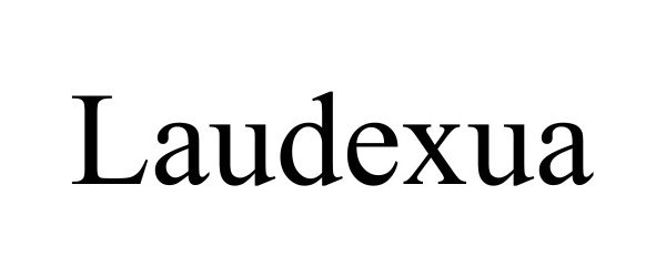Trademark Logo LAUDEXUA