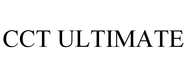 Trademark Logo CCT ULTIMATE