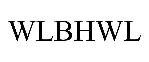 Trademark Logo WLBHWL