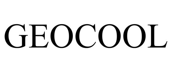 Trademark Logo GEOCOOL