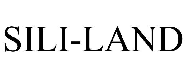 Trademark Logo SILI-LAND