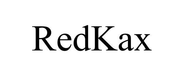 Trademark Logo REDKAX