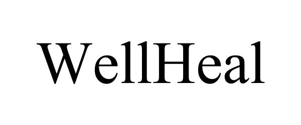 Trademark Logo WELLHEAL