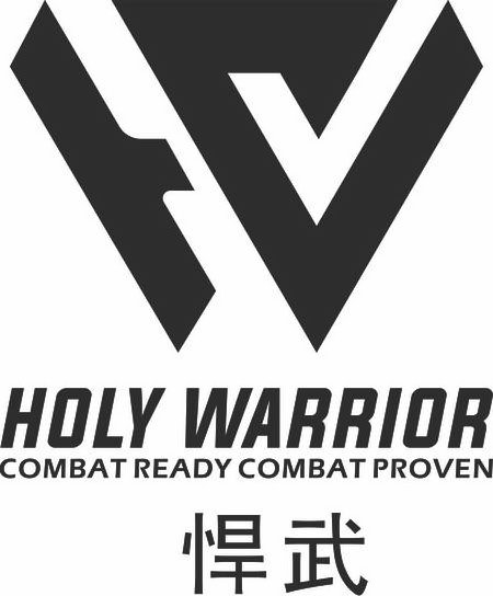 Trademark Logo W HOLY WARRIOR COMBAT READY COMBAT PROVEN