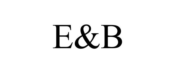 Trademark Logo E&amp;B