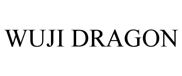 Trademark Logo WUJI DRAGON