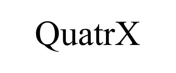 Trademark Logo QUATRX