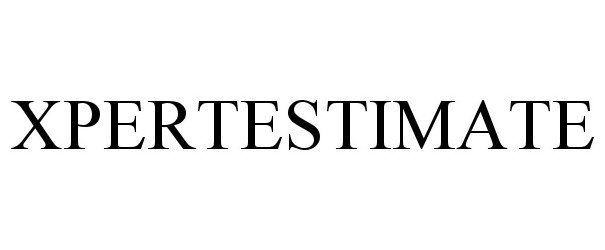 Trademark Logo XPERTESTIMATE