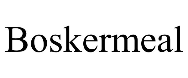 Trademark Logo BOSKERMEAL