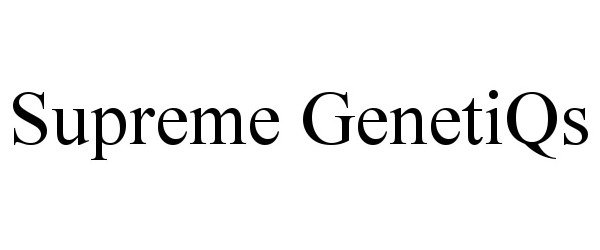  SUPREME GENETIQS