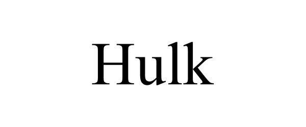 Trademark Logo HULK
