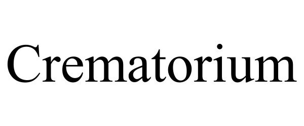 Trademark Logo CREMATORIUM