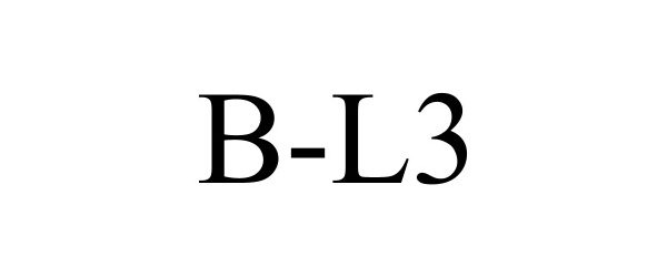 Trademark Logo B-L3