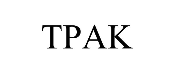 Trademark Logo TPAK