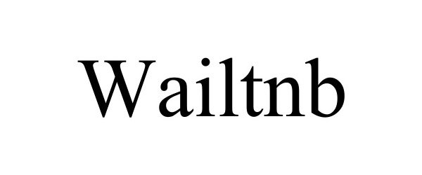 Trademark Logo WAILTNB