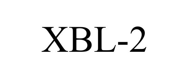 Trademark Logo XBL-2