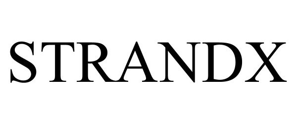 Trademark Logo STRANDX