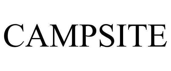Trademark Logo CAMPSITE