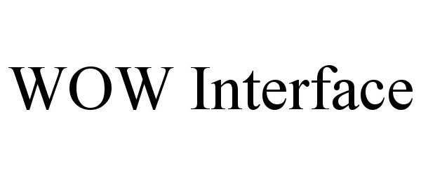 Trademark Logo WOW INTERFACE
