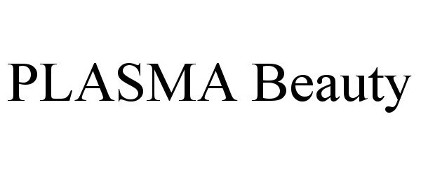 Trademark Logo PLASMA BEAUTY