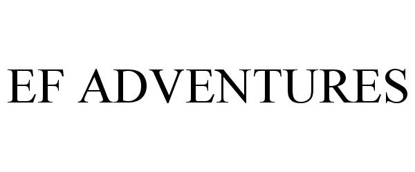 Trademark Logo EF ADVENTURES