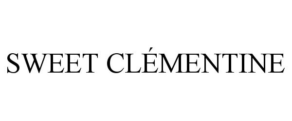 Trademark Logo SWEET CLÉMENTINE