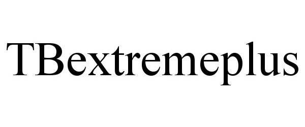 Trademark Logo TBEXTREMEPLUS