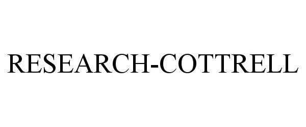  RESEARCH-COTTRELL