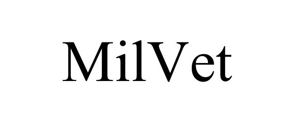 Trademark Logo MILVET