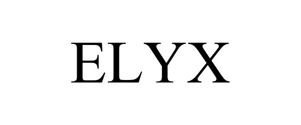Trademark Logo ELYX