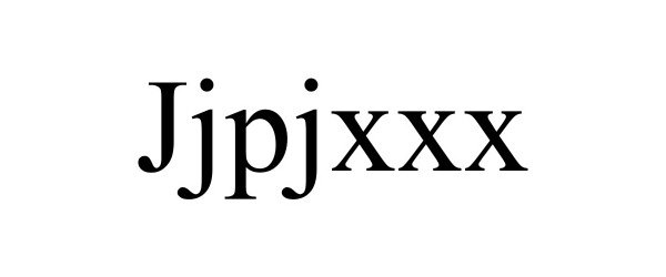  JJPJXXX